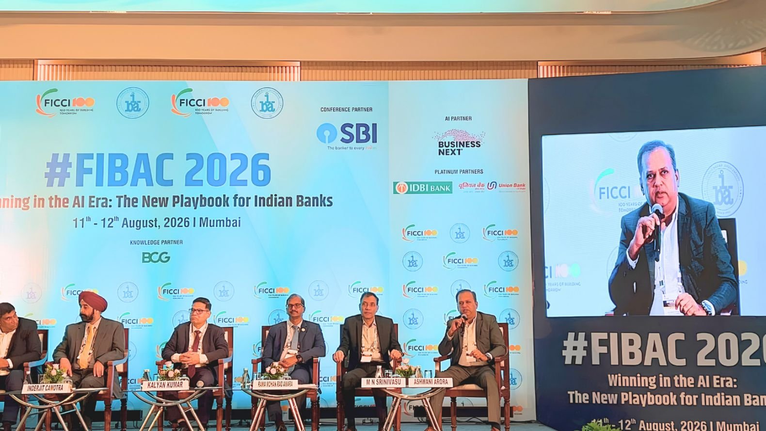 Panel discussion at FIBAC 2026